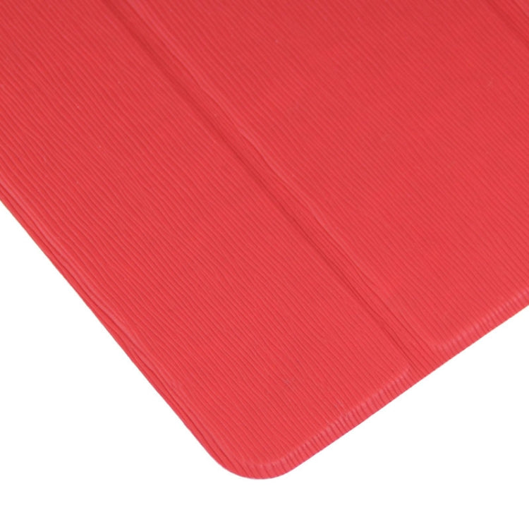 3-folding Toothpick Texture Leather Case with Holder for Galaxy Tab Pro 10.1 / T520