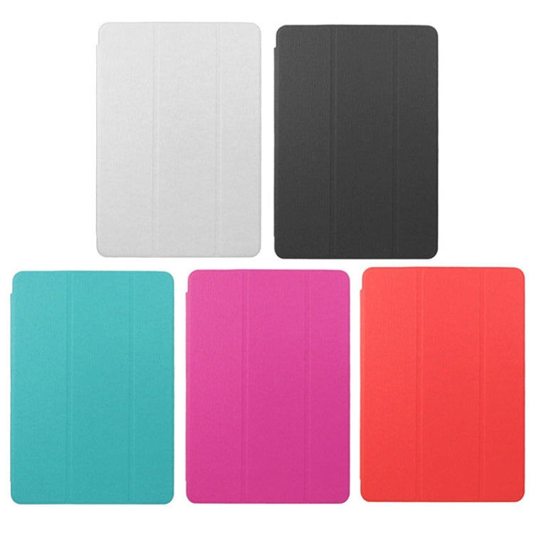 3-folding Toothpick Texture Leather Case with Holder for Galaxy Tab Pro 10.1 / T520