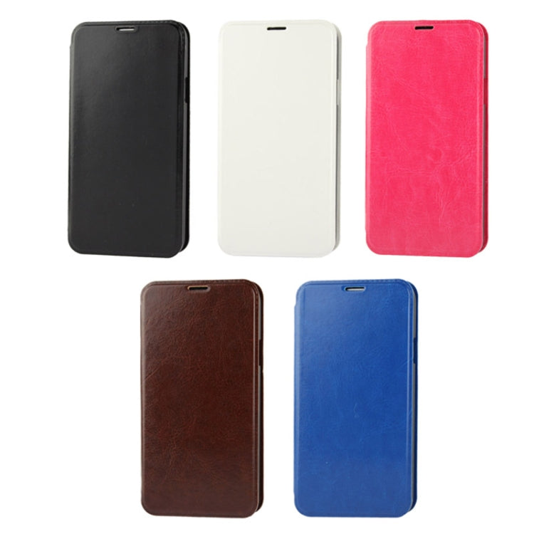 Crazy Horse Texture Leather Case with Credit Card Slot & Holder for Galaxy S5 / G900