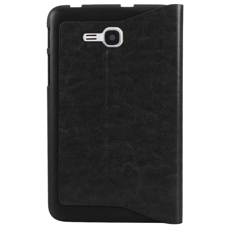 ENKAY Crazy Horse Texture Leather Case with Holder & Credit Card Slot for Galaxy Tab 3 Lite T110 / T111, ENK-7058