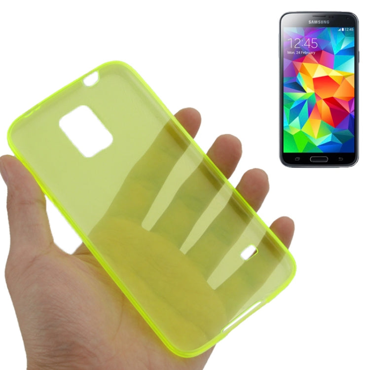 0.45mm Ultra-thin Polycarbonate Material TPU & Jelly Case for Galaxy S5 / G900