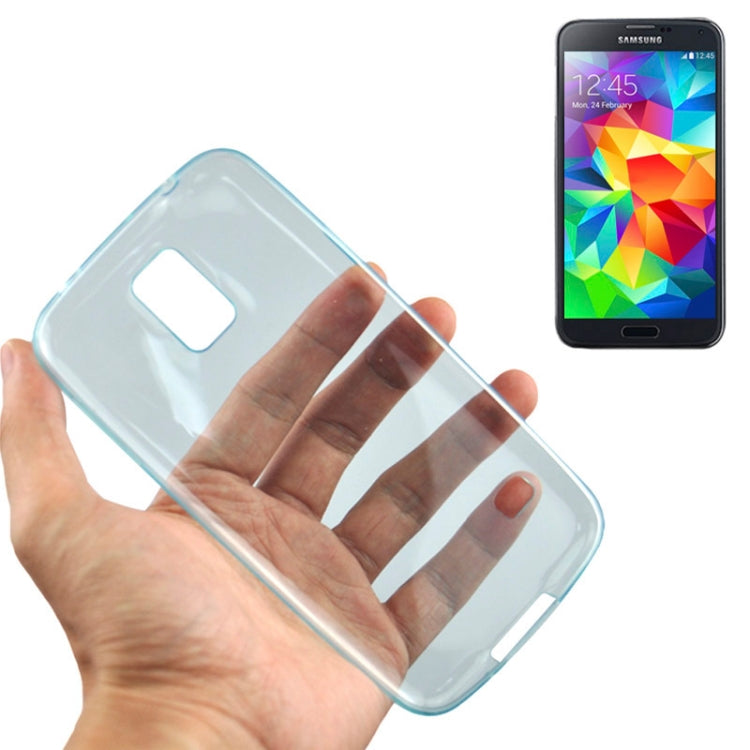 0.45mm Ultra-thin Polycarbonate Material TPU & Jelly Case for Galaxy S5 / G900