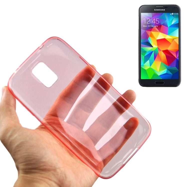 0.45mm Ultra-thin Polycarbonate Material TPU & Jelly Case for Galaxy S5 / G900