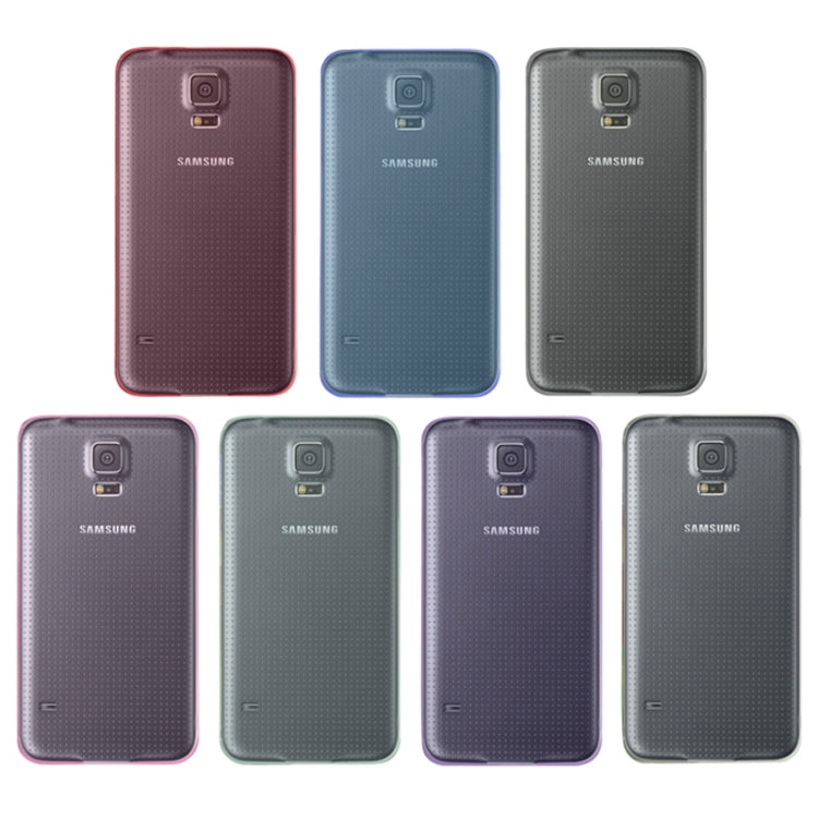 0.45mm Ultra-thin Polycarbonate Material TPU & Jelly Case for Galaxy S5 / G900
