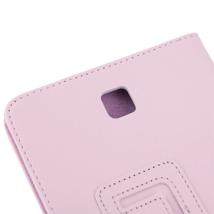 Litchi Texture Flip Leather Case with Holder for Galaxy Tab 4 8.0 / T330