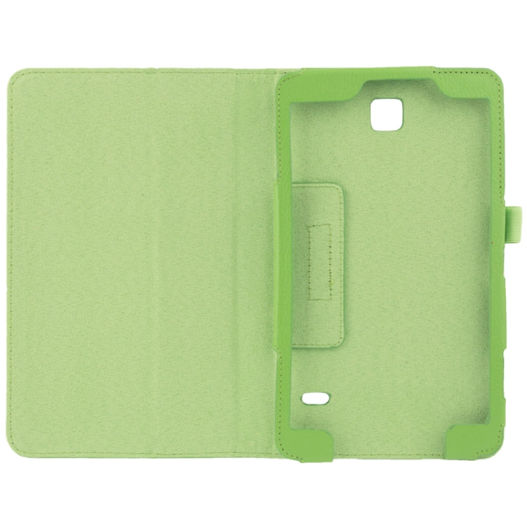 Litchi Texture Flip Leather Case with Holder for Galaxy Tab 4 8.0 / T330