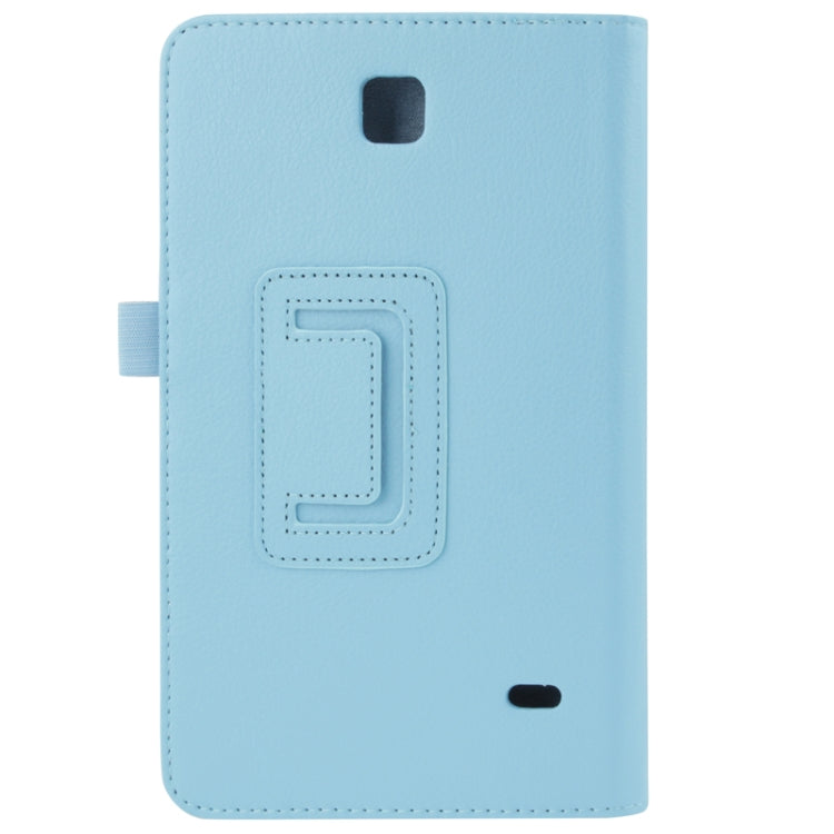 Litchi Texture Flip Leather Case with Holder for Galaxy Tab 4 8.0 / T330
