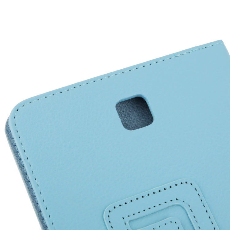 Litchi Texture Flip Leather Case with Holder for Galaxy Tab 4 8.0 / T330