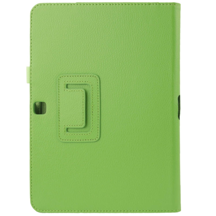 Litchi Texture Flip Leather Case with Holder for Galaxy Tab 4 10.1 / T530