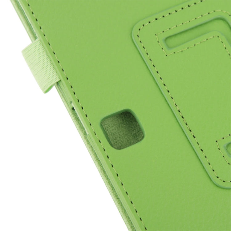 Litchi Texture Flip Leather Case with Holder for Galaxy Tab 4 10.1 / T530