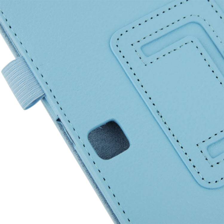 Litchi Texture Flip Leather Case with Holder for Galaxy Tab 4 10.1 / T530