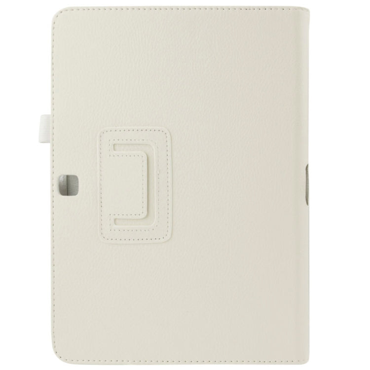 Litchi Texture Flip Leather Case with Holder for Galaxy Tab 4 10.1 / T530