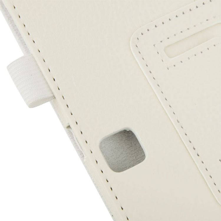 Litchi Texture Flip Leather Case with Holder for Galaxy Tab 4 10.1 / T530
