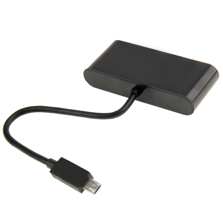 HDTV Adapter and OTG Card Reader HDMI Connection Kits, For Galaxy S5 / S4 / S3 / Note III / Note II(Black)