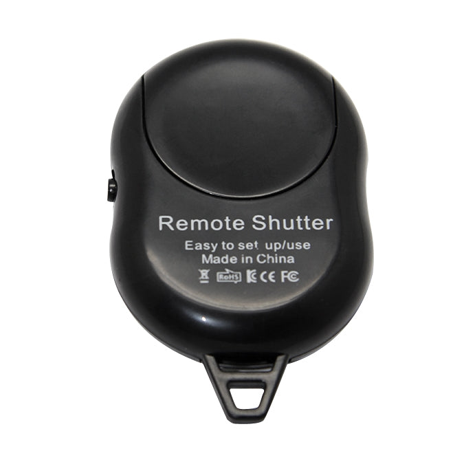 Bluetooth 3.0 Camera Remote Release Shutter Self-timer for iPhone 5 & 5C & 5S, iPad Air / mini, Galaxy Note III / N9000 / i9500 / i9300, Sony Xperia Z1 / L39h / L36h, Distance: 10m(Black)