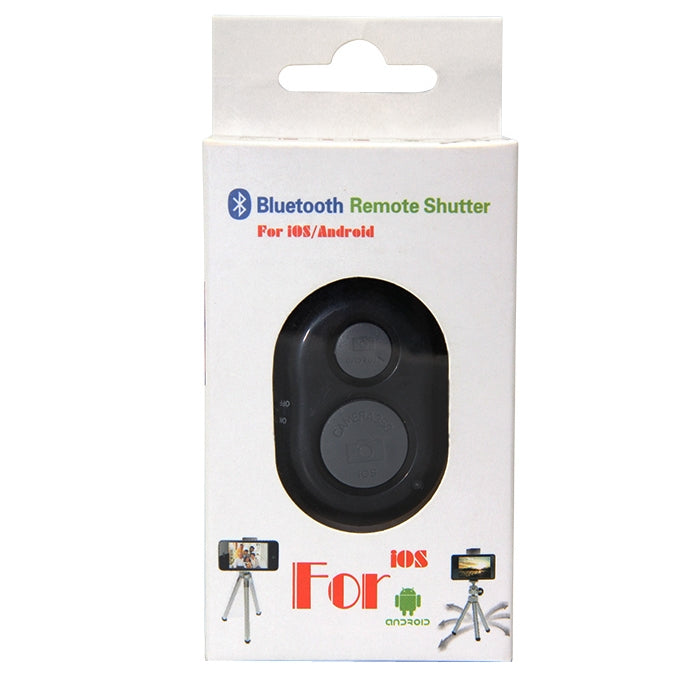 Bluetooth 3.0 Camera Remote Release Shutter Self-timer for iPhone 5 & 5C & 5S, iPad Air / mini, Galaxy Note III / N9000 / i9500 / i9300, Sony Xperia Z1 / L39h / L36h, Distance: 10m(Black)