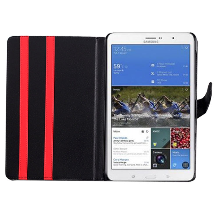 Honeycomb Texture Flip Leather Case with Holder for Galaxy Tab S 8.4 / T700