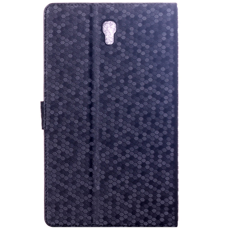 Honeycomb Texture Flip Leather Case with Holder for Galaxy Tab S 8.4 / T700
