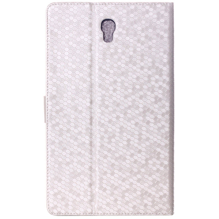 Honeycomb Texture Flip Leather Case with Holder for Galaxy Tab S 8.4 / T700