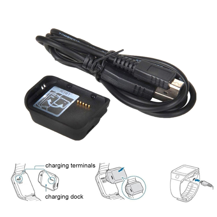 Bluetooth Bracelet Charger for Samsung Gear 2 Neo R381(Black)