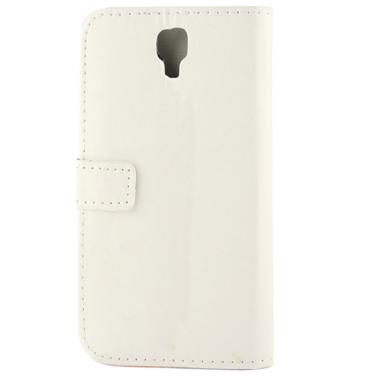 Horizontal Flip Leather Magnetic Buckle Case for Galaxy Note 3 Neo / N7505(White)