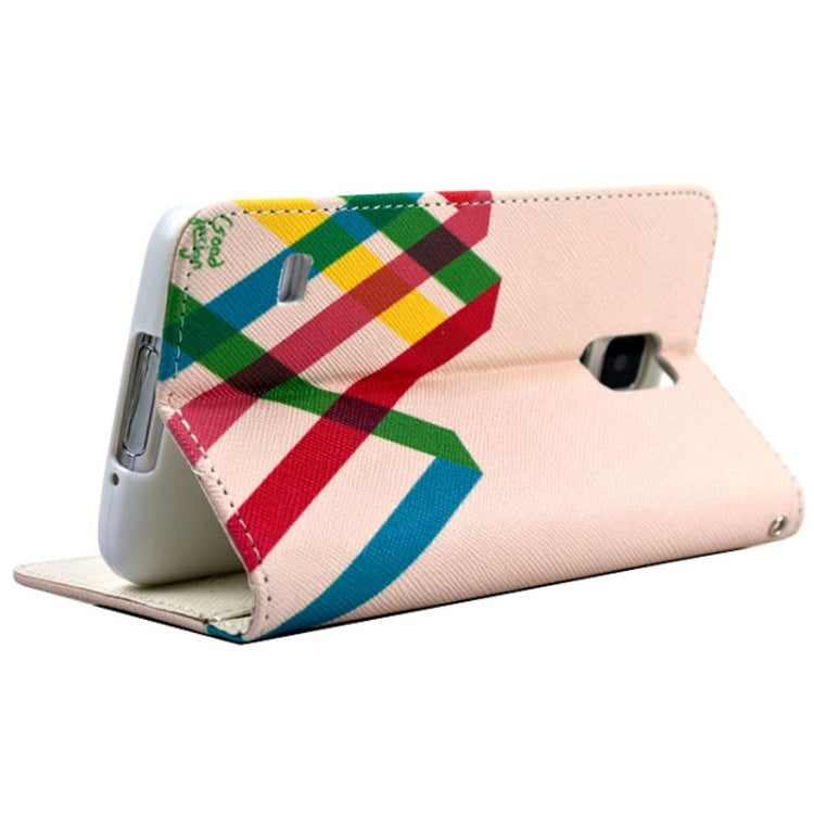 Bear Pattern Wallet Flip Leather Case with Holder & Lanyard for Galaxy S5 / G900