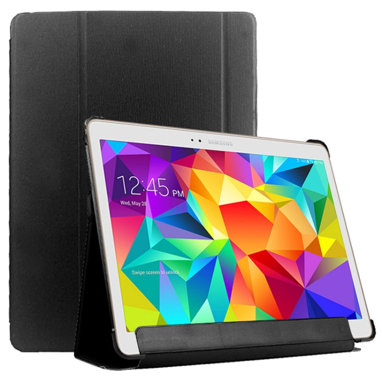 Slim Lattice Texture Horizontal Flip Leather Case with Holder for Galaxy Tab S 10.5 / T800