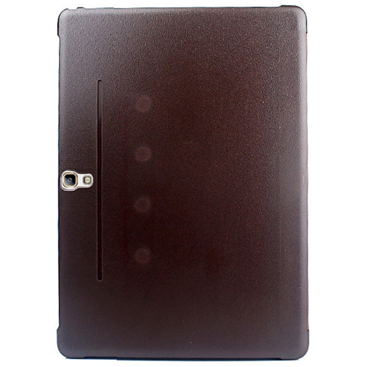 Slim Lattice Texture Horizontal Flip Leather Case with Holder for Galaxy Tab S 10.5 / T800