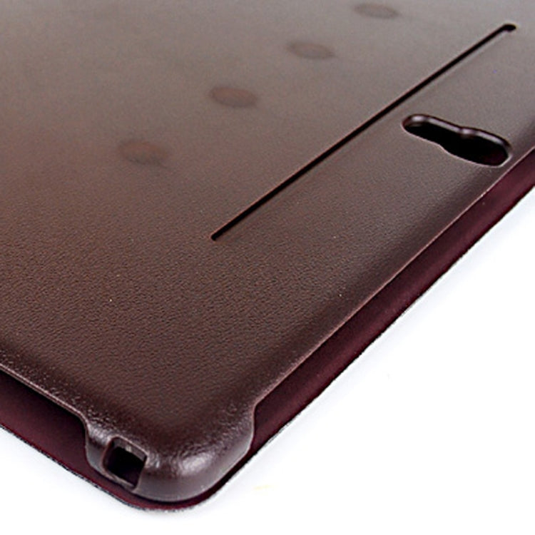 Slim Lattice Texture Horizontal Flip Leather Case with Holder for Galaxy Tab S 10.5 / T800