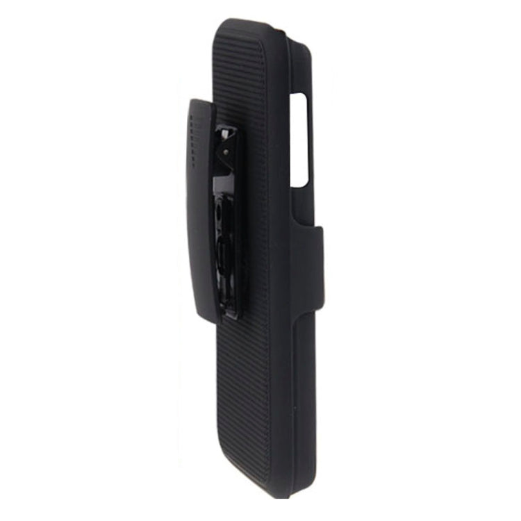 Plastic Case with 360 Degree Rotating Clip and Holder for Galaxy S5 / G900(Black)