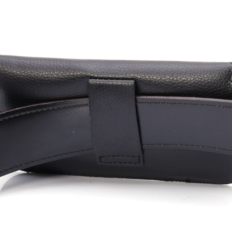 Universal Litchi Texture Horizontal Style Waist Bag Leather Case for iPhone X , Galaxy S7 / S6 / S5 / G900 / i9082(Black)
