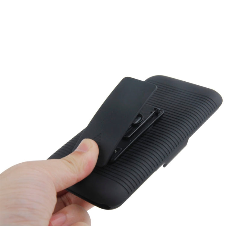 Plastic Case with 360 Degree Rotating Clip and Holder for Galaxy S5 mini / G800(Black)
