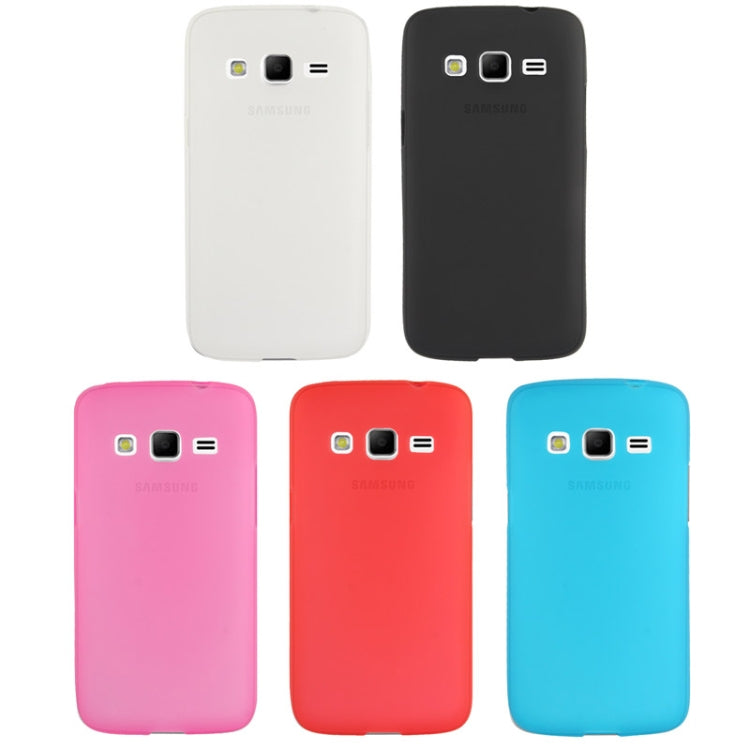 Translucent Frosted TPU Case for Galaxy Express 2 / G3815 (Red)