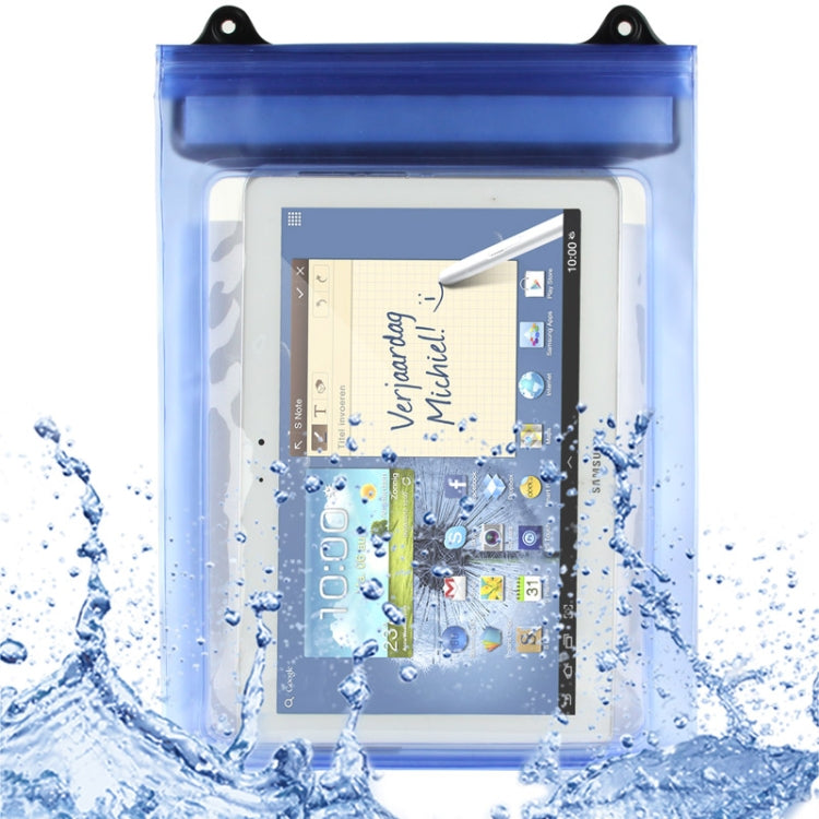 High Quality Waterproof Bag with Strap for Galaxy Pro 12.2 / 12.2 inch Tablet PC and Other Similar Size Digital Products(Blue)