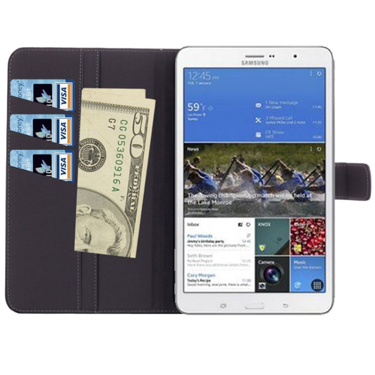 Crazy Horse Texture Flip Leather Case with Holder for Galaxy Tab S 8.4 / T700
