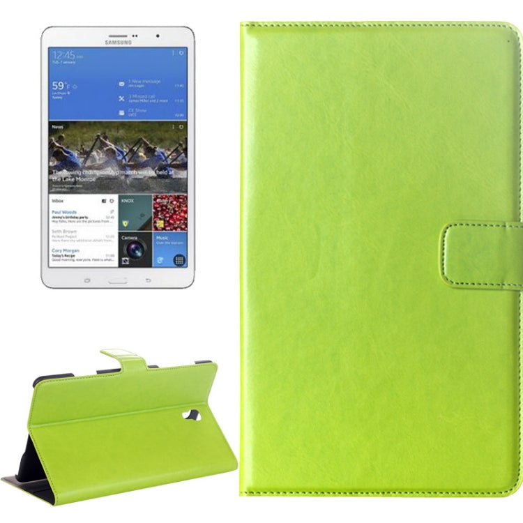 Crazy Horse Texture Flip Leather Case with Holder for Galaxy Tab S 8.4 / T700