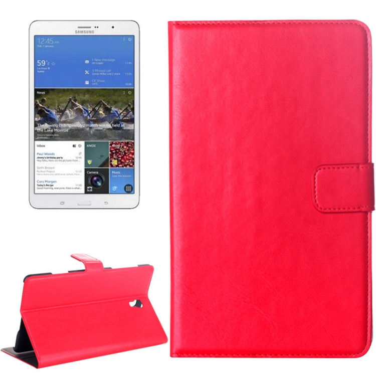 Crazy Horse Texture Flip Leather Case with Holder for Galaxy Tab S 8.4 / T700