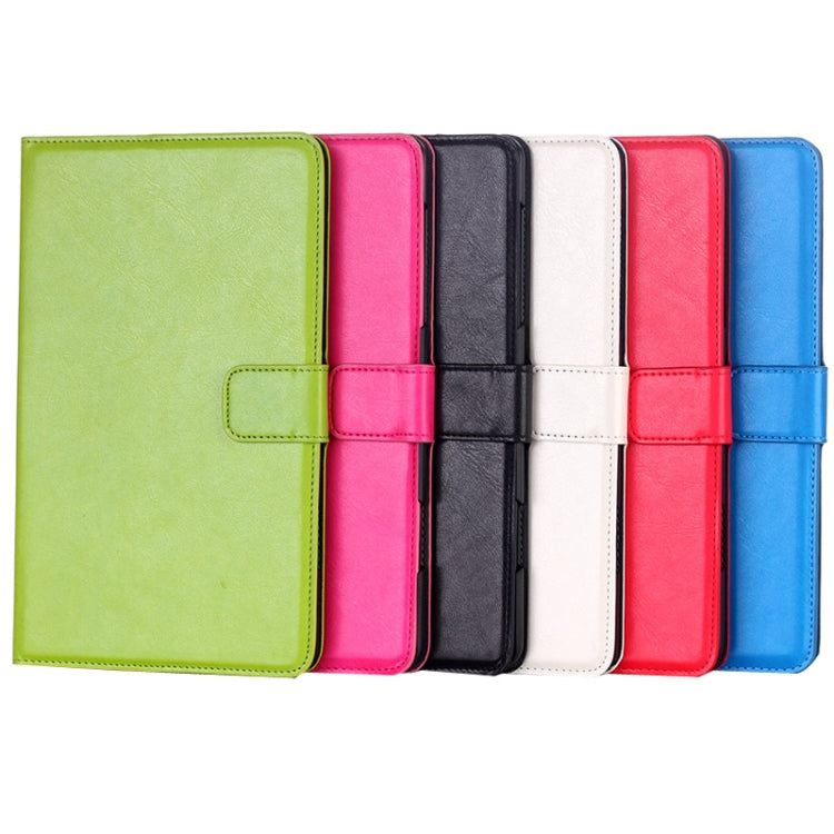 Crazy Horse Texture Flip Leather Case with Holder for Galaxy Tab S 8.4 / T700