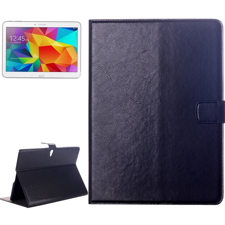 Crazy Horse Texture Flip Leather Case with Card Slots & Holder for Galaxy Tab S 10.5 / T800