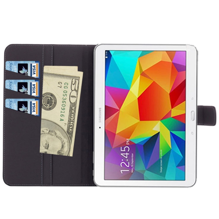 Crazy Horse Texture Flip Leather Case with Card Slots & Holder for Galaxy Tab S 10.5 / T800