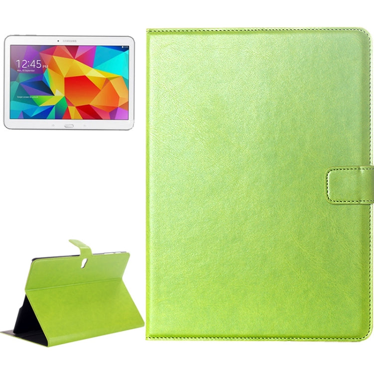 Crazy Horse Texture Flip Leather Case with Card Slots & Holder for Galaxy Tab S 10.5 / T800