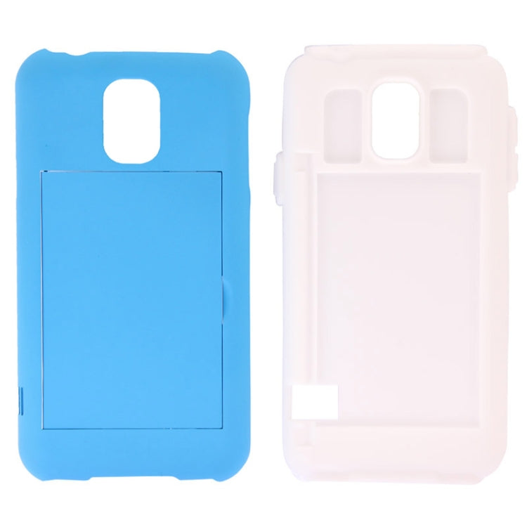 2-color Series Plastic + Silicone Combination Case with Holder for Galaxy S5 / G900
