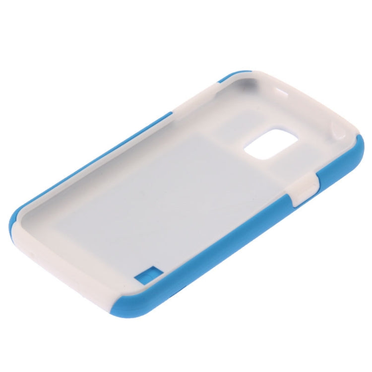 2-color Series Plastic + Silicone Combination Case with Holder for Galaxy S5 / G900