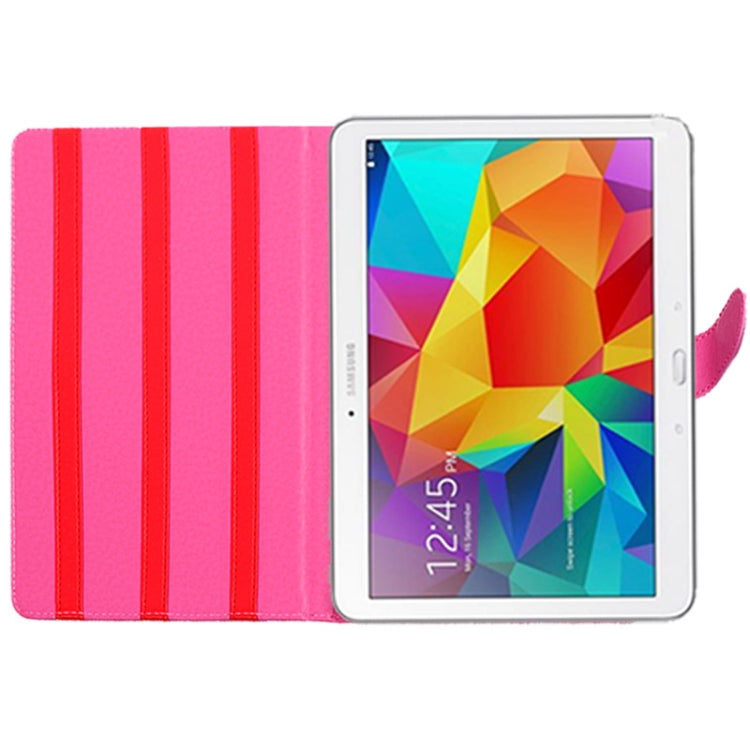 Honeycomb Texture Flip Leather Case with Holder for Galaxy Tab S 10.5 / T800