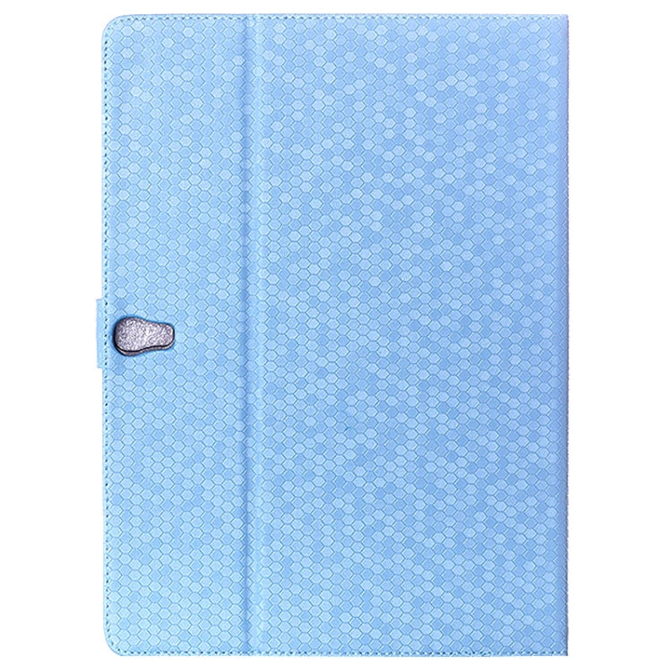 Honeycomb Texture Flip Leather Case with Holder for Galaxy Tab S 10.5 / T800