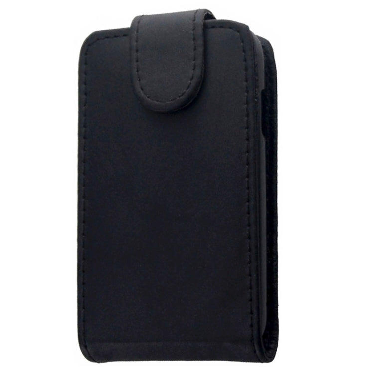 Vertical Flip Leather Case for Galaxy Young 2 / G130(Black)