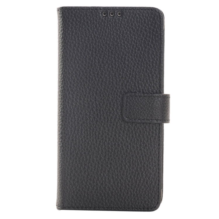 Litchi Texture Horizontal Flip Smart Leather Case with Holder & Card Slots & Wallet for Galaxy Alpha / G8508S