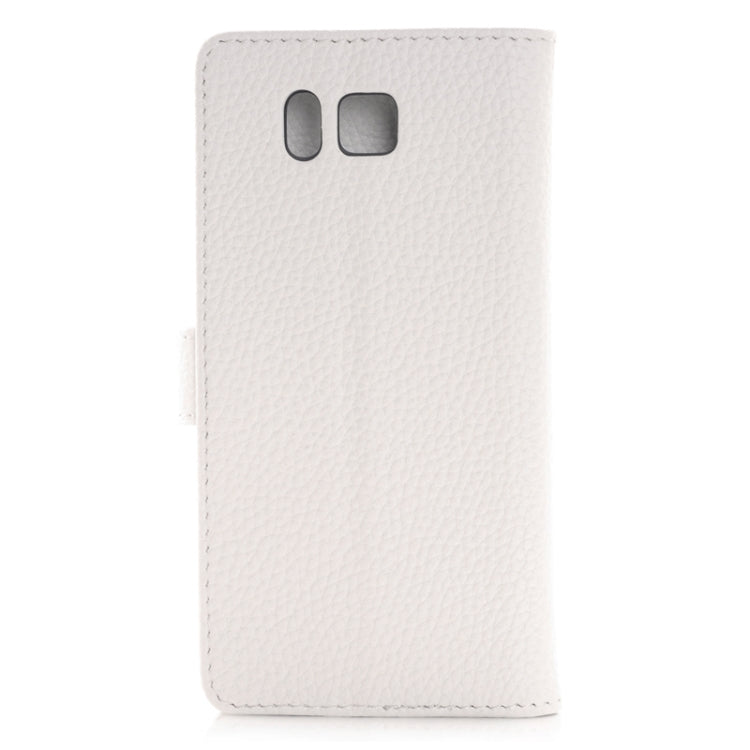 Litchi Texture Horizontal Flip Smart Leather Case with Holder & Card Slots & Wallet for Galaxy Alpha / G8508S