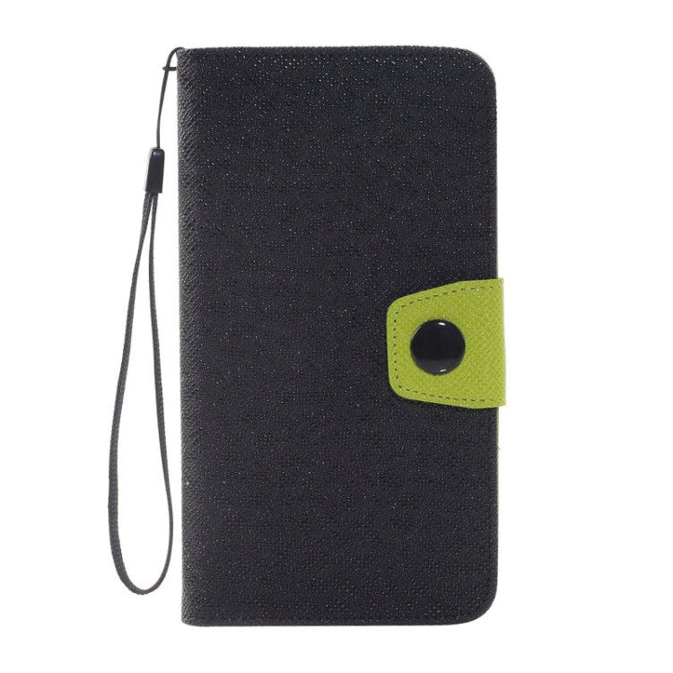 Color Matching Style Leather Case with Holder & Card Slots & Money Pocket for Galaxy Note 4