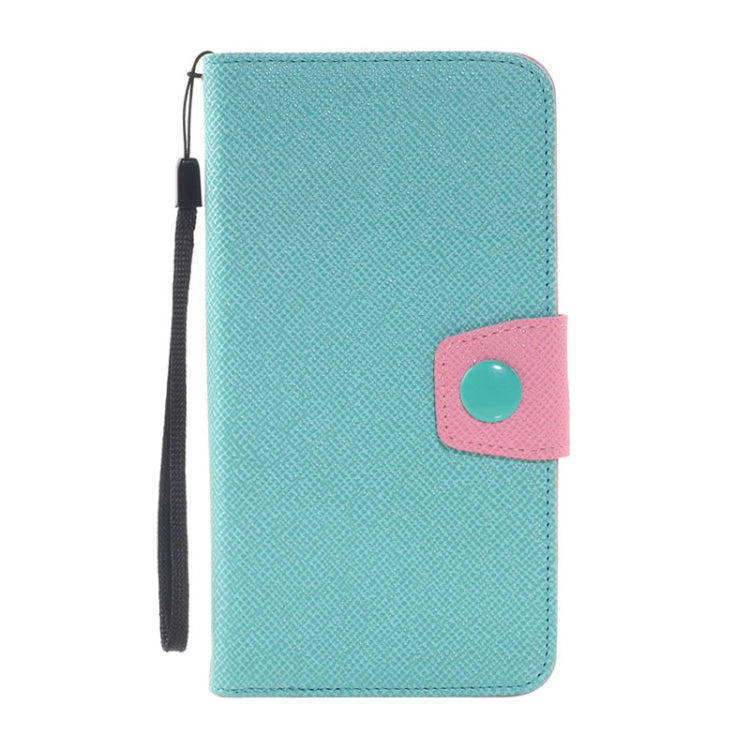 Color Matching Style Leather Case with Holder & Card Slots & Money Pocket for Galaxy Note 4